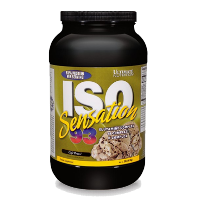 Ultimate Nutrition ISO Sensation 2 lbs - Cafe Brazil Ultimate Nutrition ISO Sensation 2 lbs - Cafe Brazil