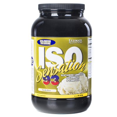 Ultimate Nutrition ISO Sensation 2 lbs - Vanilla Bean Ultimate Nutrition ISO Sensation 2 lbs - Vanilla Bean