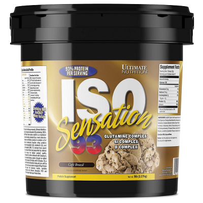 Ultimate Nutrition ISO Sensation 5 lbs - Cafe Brazil Ultimate Nutrition ISO Sensation 5 lbs - Cafe Brazil