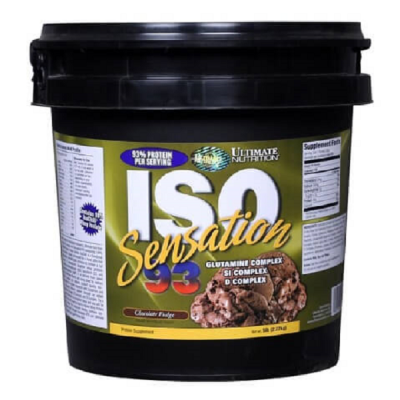 Ultimate Nutrition ISO Sensation 5 lbs - Chocolate Fudge Ultimate Nutrition ISO Sensation 5 lbs - Chocolate Fudge