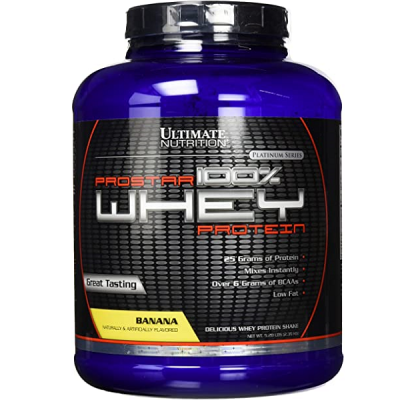 Ultimate Nutrition Prostar Whey 5 lbs - Banana Ultimate Nutrition Prostar Whey 5 lbs - Banana