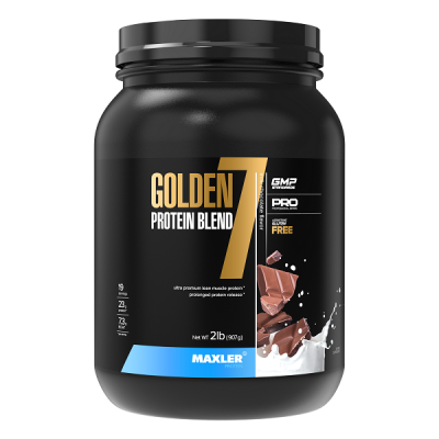 Maxler Golden 7 Protein Blend 2 lb - Milk Chocolate Maxler Golden 7 Protein Blend 2 lb - Milk Chocolate