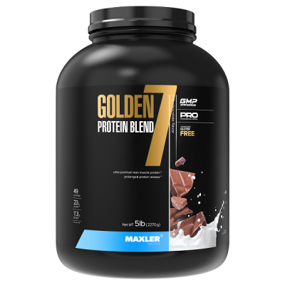 Maxler Golden 7 Protein Blend 5 lb - Milk Chocolate Maxler Golden 7 Protein Blend 5 lb - Milk Chocolate