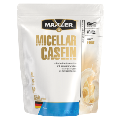 Maxler Micellar Casein 450 g (bag) - Banana Maxler Micellar Casein 450 g (bag) - Banana