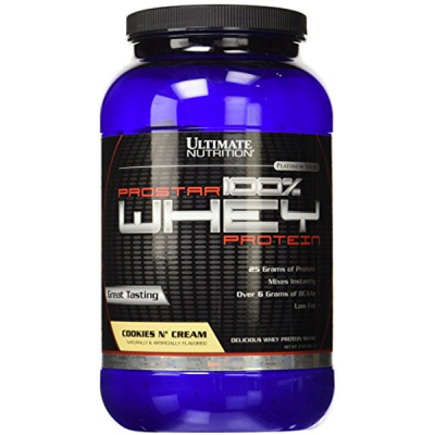 Ultimate Nutrition Prostar Whey 2 lbs - Cookies and Cream Ultimate Nutrition Prostar Whey 2 lbs - Cookies and Cream