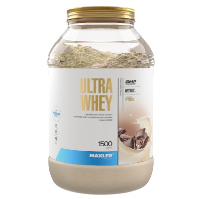 Maxler Ultra Whey 1500 g (can) - Chocolate Maxler Ultra Whey 1500 g (can) - Chocolate
