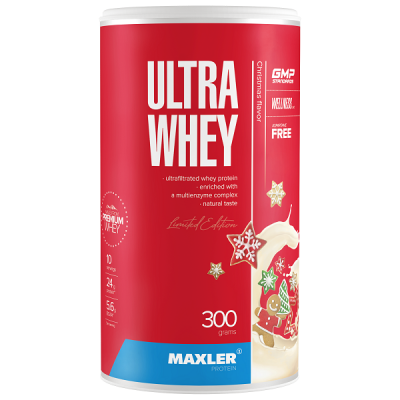 Maxler Ultra Whey 300 g (can) - Christmas Maxler Ultra Whey 300 g (can) - Christmas