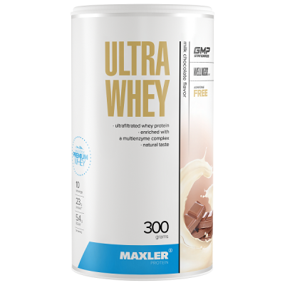 Maxler Ultra Whey 300 g (can) - Milk Chocolate Maxler Ultra Whey 300 g (can) - Milk Chocolate