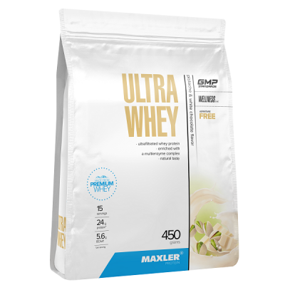 Maxler Ultra Whey 450 g (bag) - Pistache and White Chocolate Maxler Ultra Whey 450 g (bag) - Pistache and White Chocolate