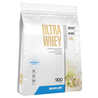 Maxler Ultra Whey 900 g (bag) - Pistache and White Chocolate Maxler Ultra Whey 900 g (bag) - Pistache and White Chocolate