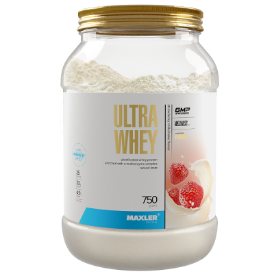 Maxler Ultra Whey 750 g (can) - Strawberry Milkshake Maxler Ultra Whey 750 g (can) - Strawberry Milkshake