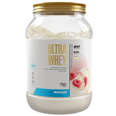 Maxler Ultra Whey 750 g (can) - White Chocolate and Raspberry Maxler Ultra Whey 750 g (can) - White Chocolate and Raspberry