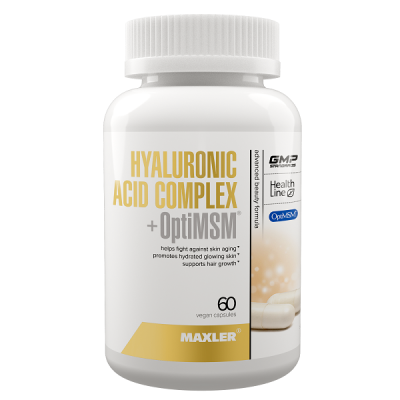 Maxler Hyaluronic Acid + Opti MSM 60 vcaps Maxler Hyaluronic Acid + Opti MSM 60 vcaps
