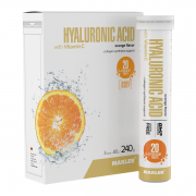 Maxler Hyaluronic Acid with Vitamin C tubes box (20 eff. tabl.) - Orange