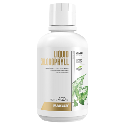 Maxler Chlorophyll Liquid Vegan Product 450 ml - Mint Maxler Chlorophyll Liquid Vegan Product 450 ml - Mint
