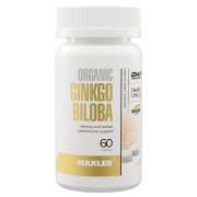 Maxler Ginkgo Biloba Organic 60 tabs can