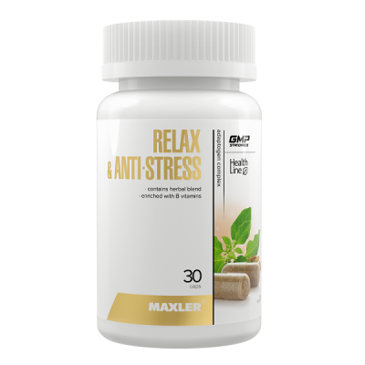Maxler Relax and Anti-Stress Complex 30 caps Maxler Relax and Anti-Stress Complex 30 caps