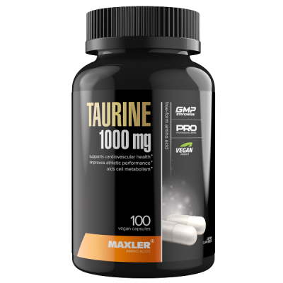 Maxler Taurine 1000 mg 100 vegan caps Maxler Taurine 1000 mg 100 vegan caps