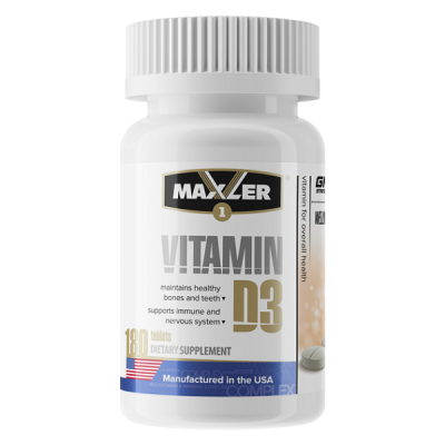 Maxler Vitamin D3 (USA) 180 tabs Maxler Vitamin D3 (USA) 180 tabs