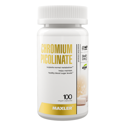 Maxler Chromium Picolinate 250 mgc 100 vegan caps Maxler Chromium Picolinate 250 mgc 100 vegan caps