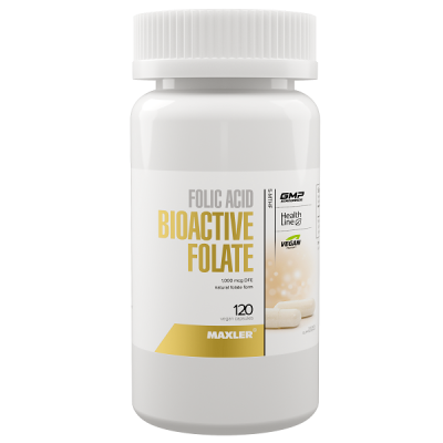 Maxler Folic Acid Bioactive Folate 120 vcaps can Maxler Folic Acid Bioactive Folate 120 vcaps can