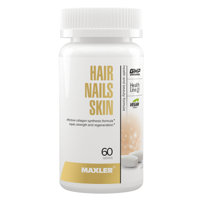 Maxler Hair Nails Skin Formula 60 tabs Maxler Hair Nails Skin Formula 60 tabs
