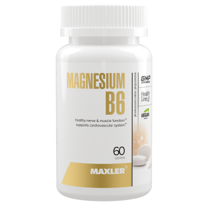 Maxler Magnesium B6 60 tabs Maxler Magnesium B6 60 tabs