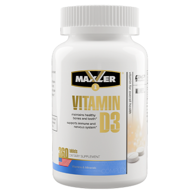 Maxler Vitamin D3 1200 IU 360 tabs Maxler Vitamin D3 1200 IU 360 tabs