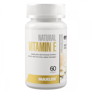 Maxler Vitamin E Natural form 150mg 60 softgels